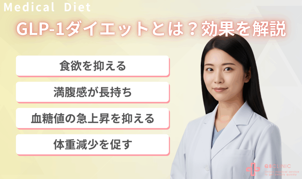 GLP-1ダイエットとは?効果を解説