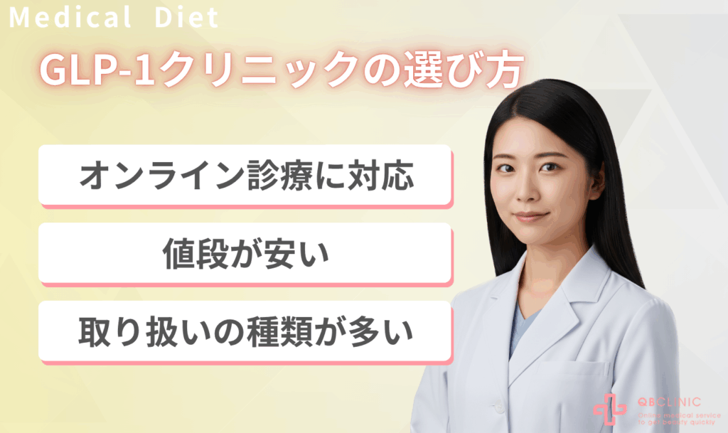 GLP-1の処方を受けるクリニックの選び方