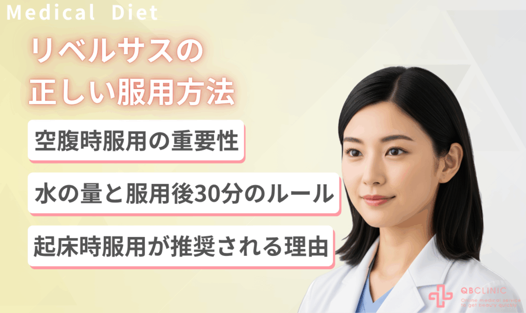 リベルサスの正しい服用方法